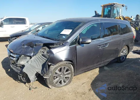 2014 Honda Odyssey Touring/Touring Elite z USA, uszkodzony, nr VIN 5FNRL5H91EB029367